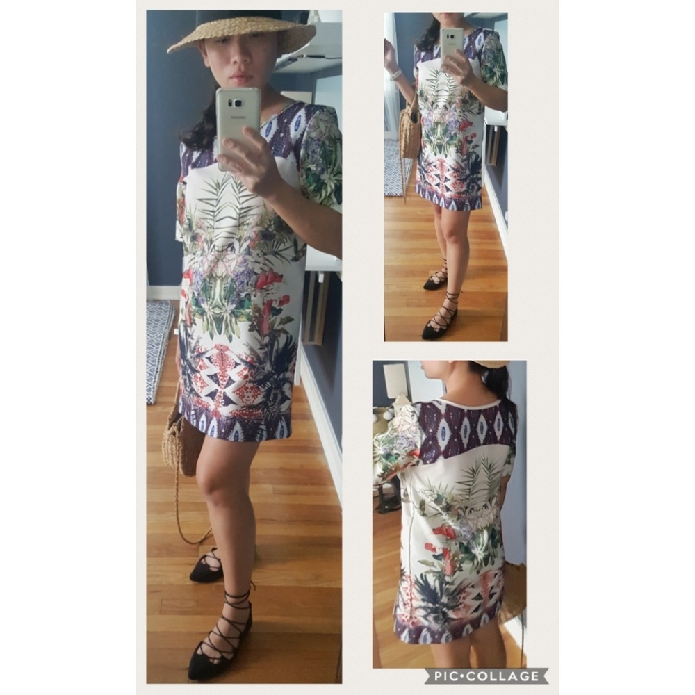 Zara Patterned Dress - Picture 3 of 3
